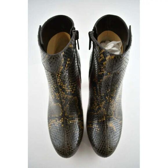 Christian Louboutin Janis Boot Alta 120 Dark Brown Platform Ankle Heel Boot 37 - Picture 7 of 12